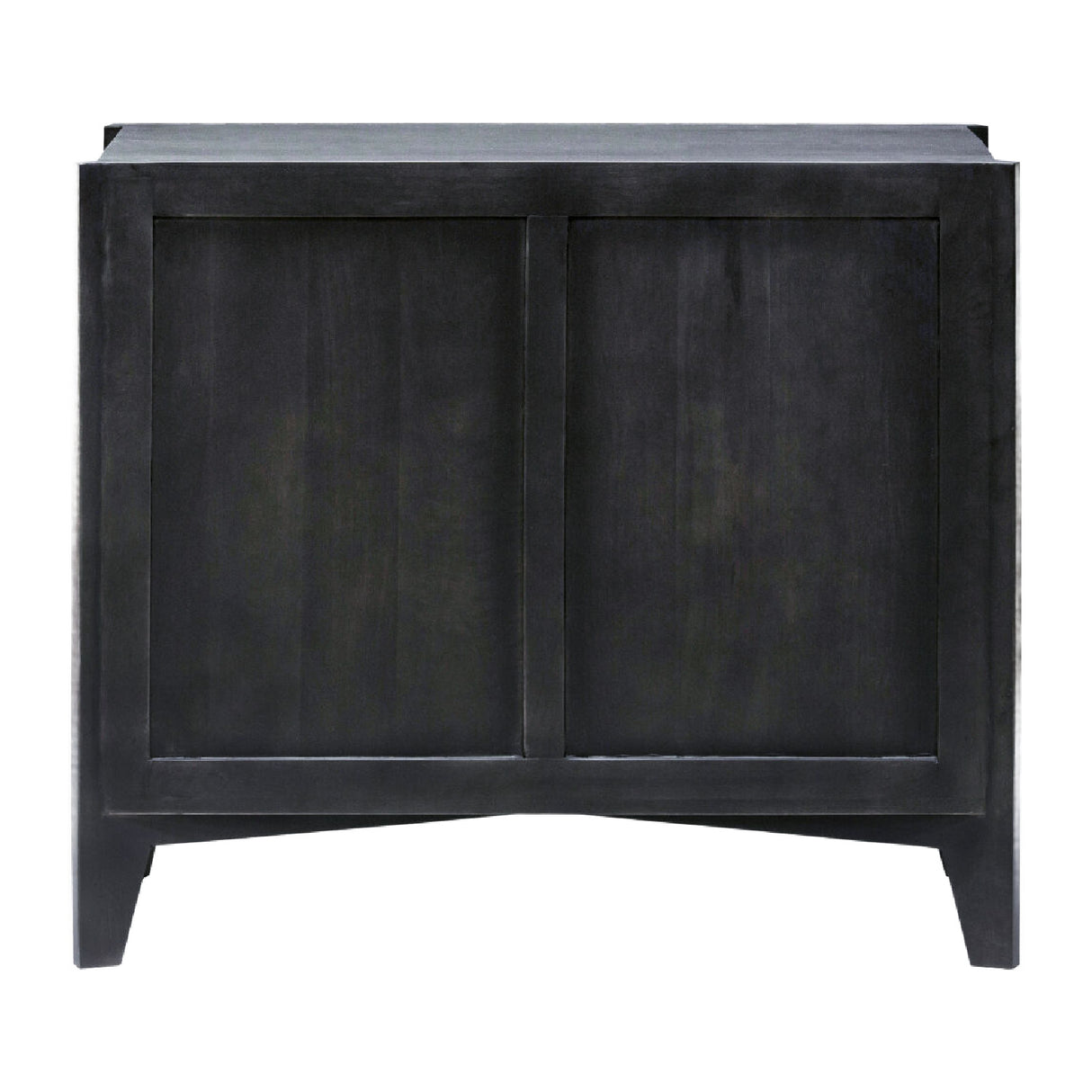 Modern European furniture - Reeded Mango Wood Cabinet - www.oroa.com