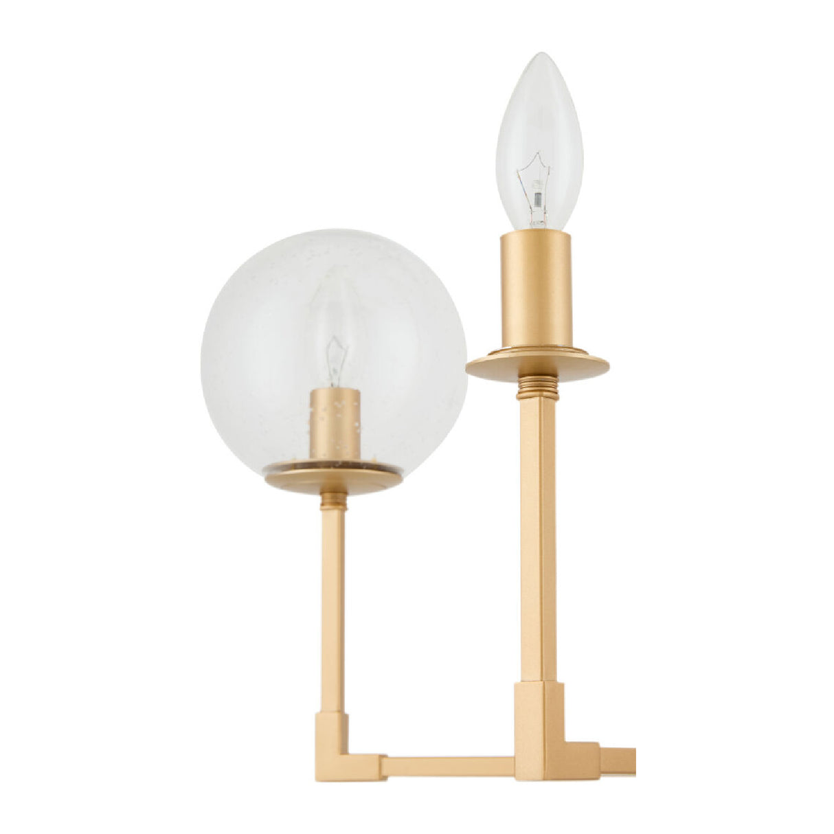 Modern European furniture - 5-Light Clear Glass Chandelier - www.oroa.com