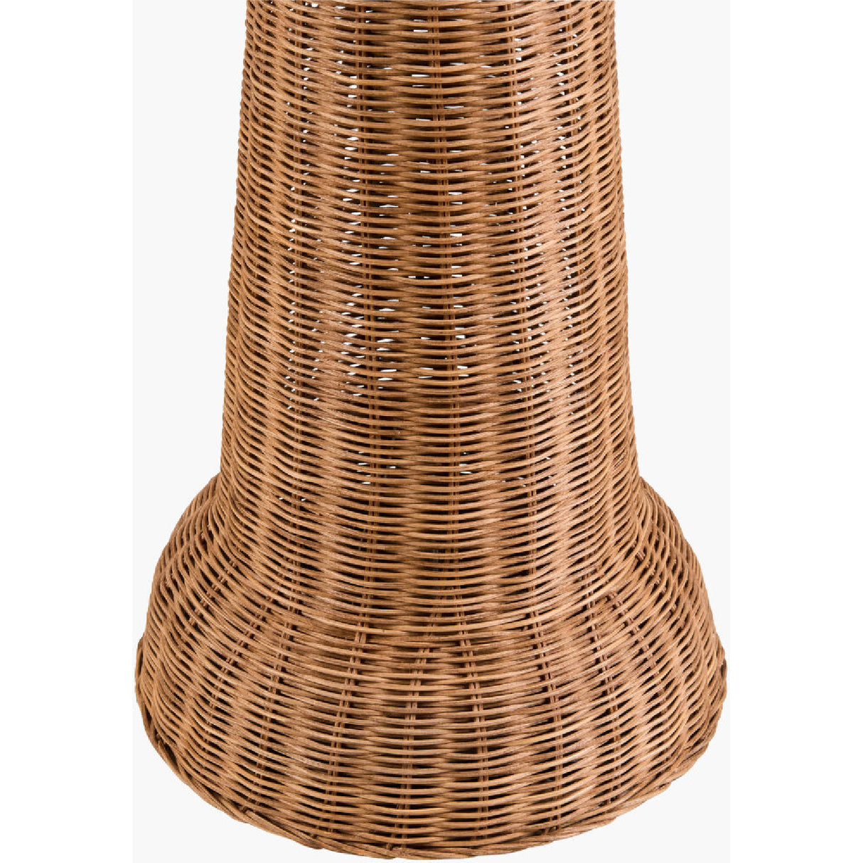 Modern European furniture - Natural Rattan Dome Floor Lamp - www.oroa.com