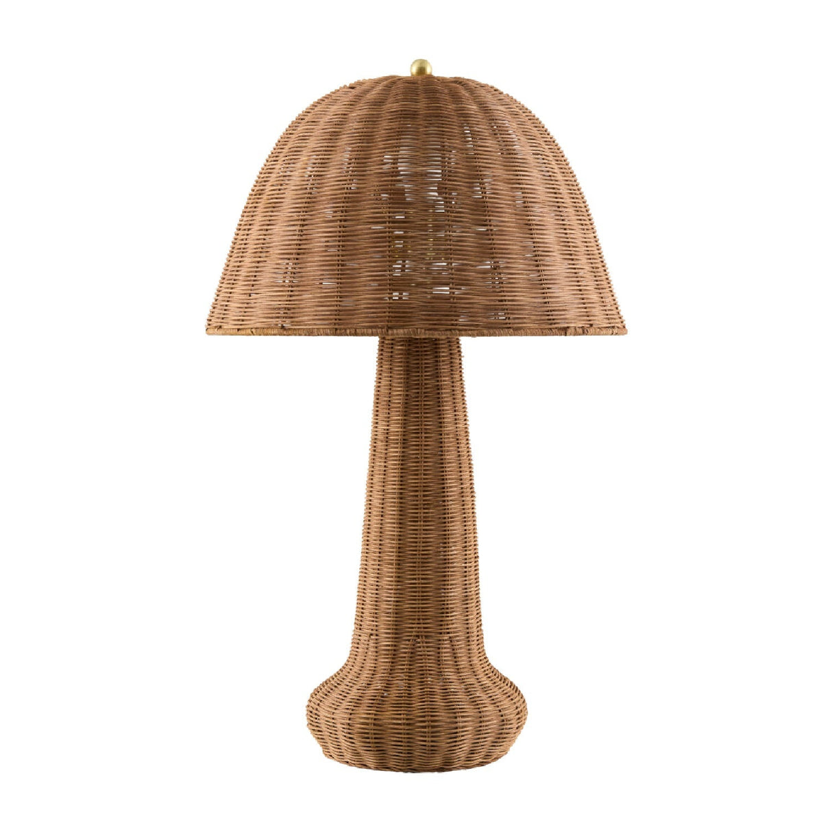 Modern European furniture - Domed Rattan Table Lamp - www.oroa.com
