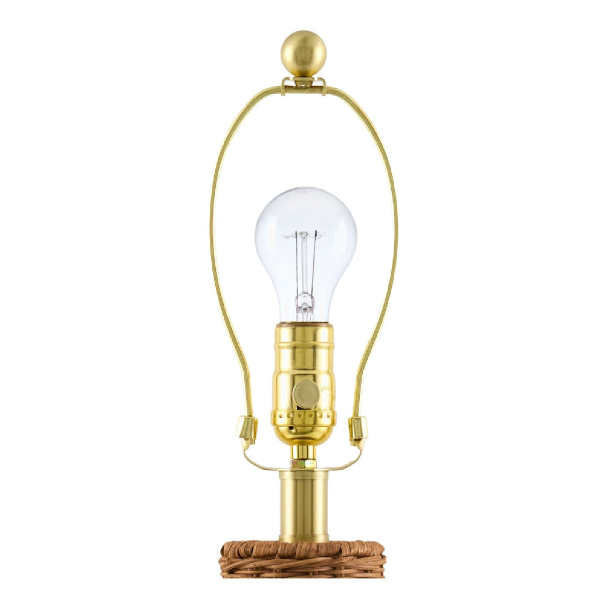 Modern European furniture - Domed Rattan Table Lamp - www.oroa.com