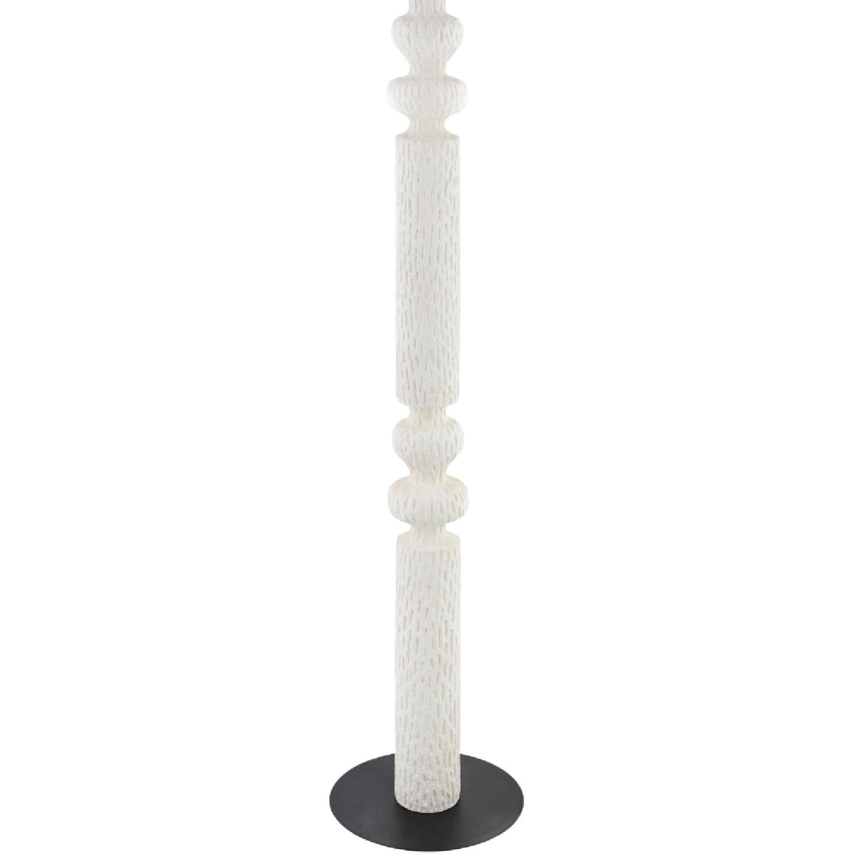 Modern European furniture - Lacquered White Accent Floor Lamp - www.oroa.com