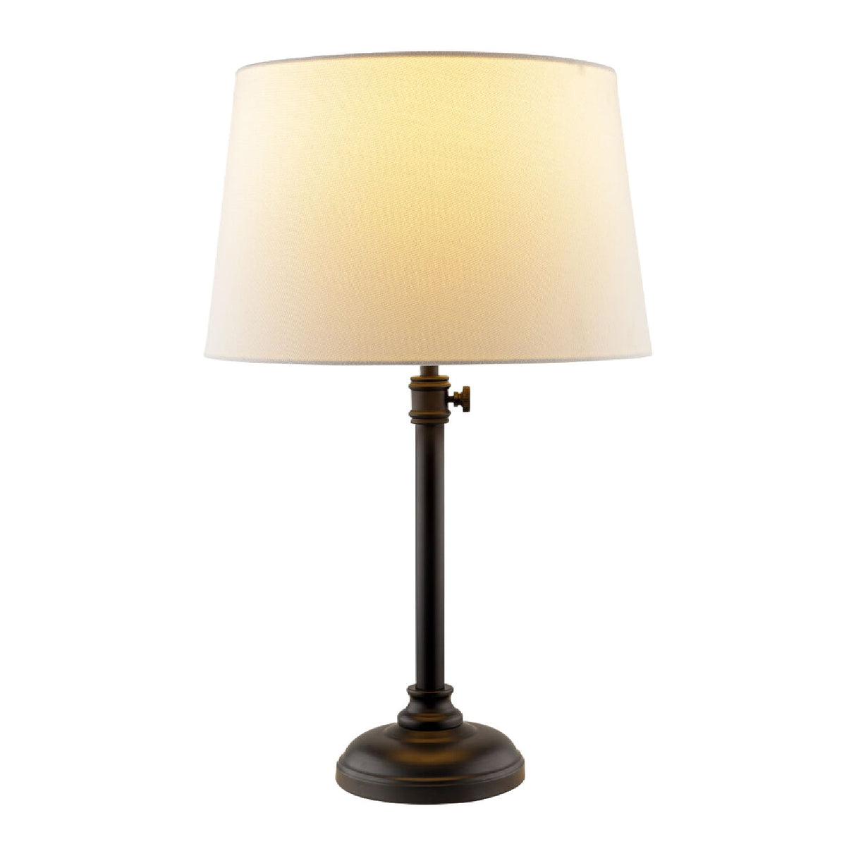 Modern European furniture - Iron Base Linen Table Lamp - www.oroa.com