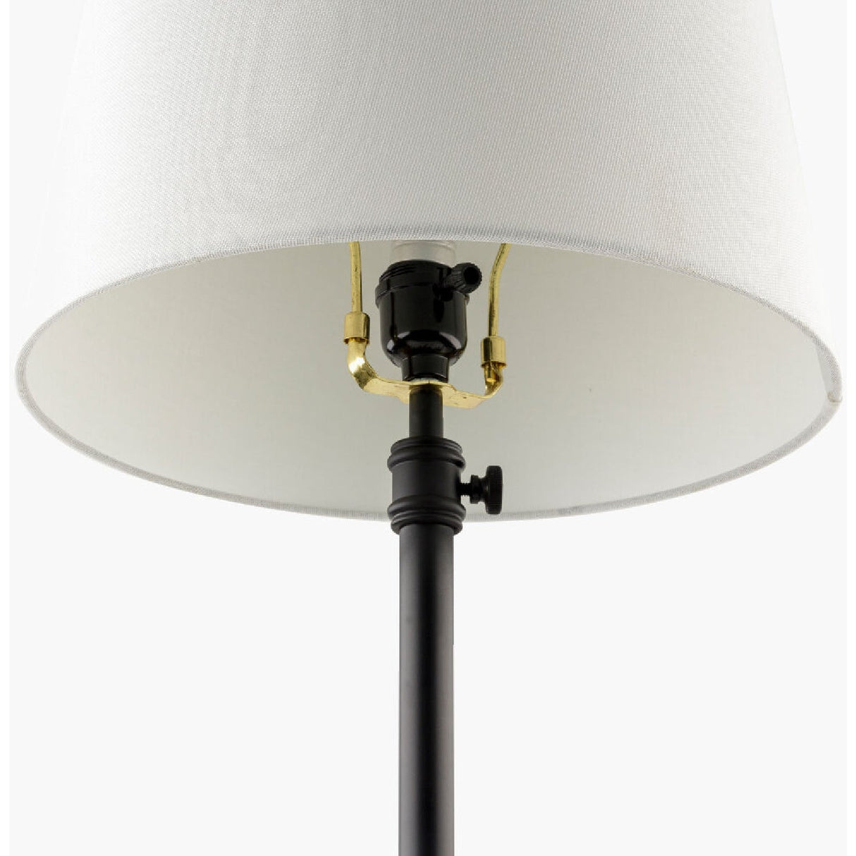 Modern European furniture - Iron Base Linen Table Lamp - www.oroa.com