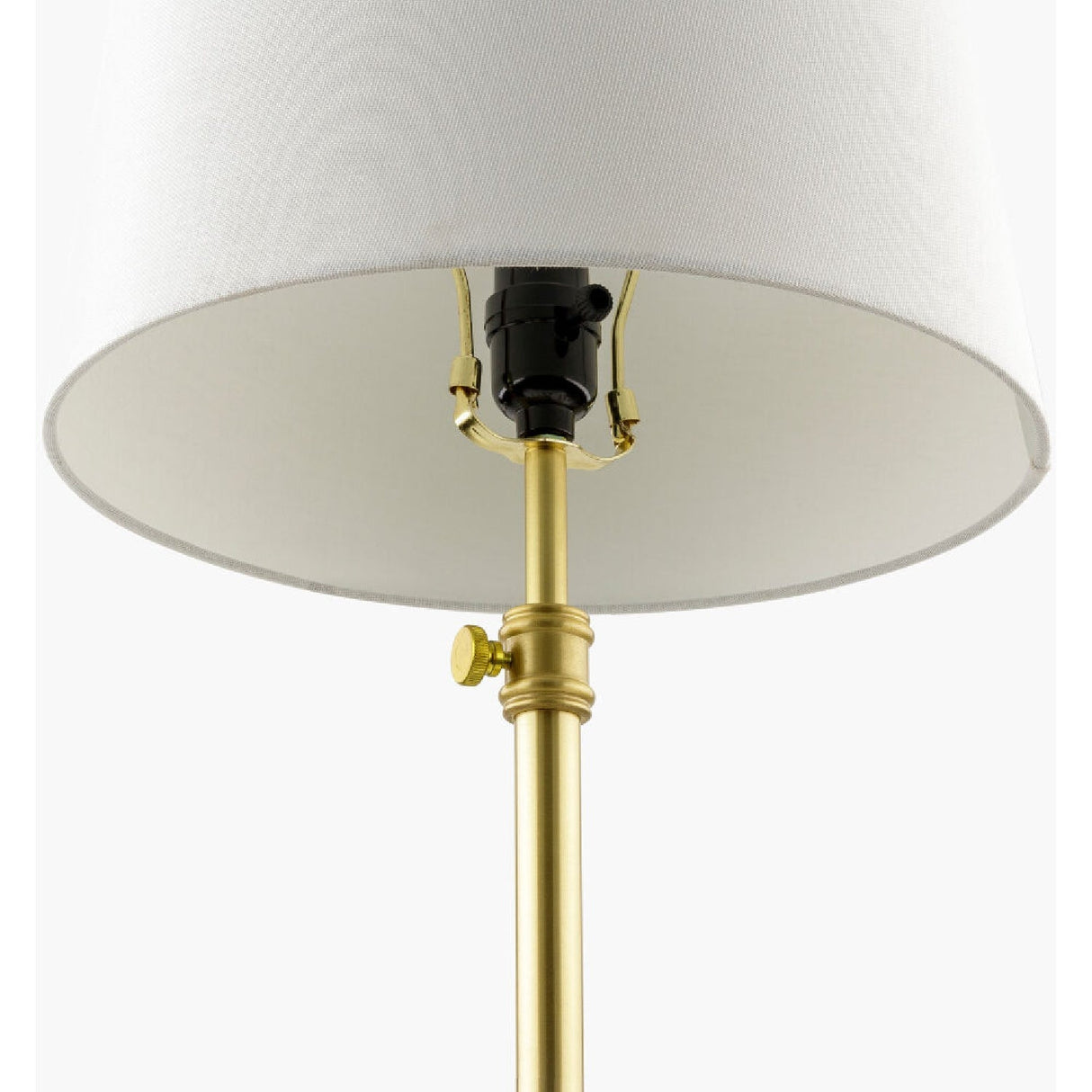 Modern European furniture - Iron Base Linen Table Lamp - www.oroa.com