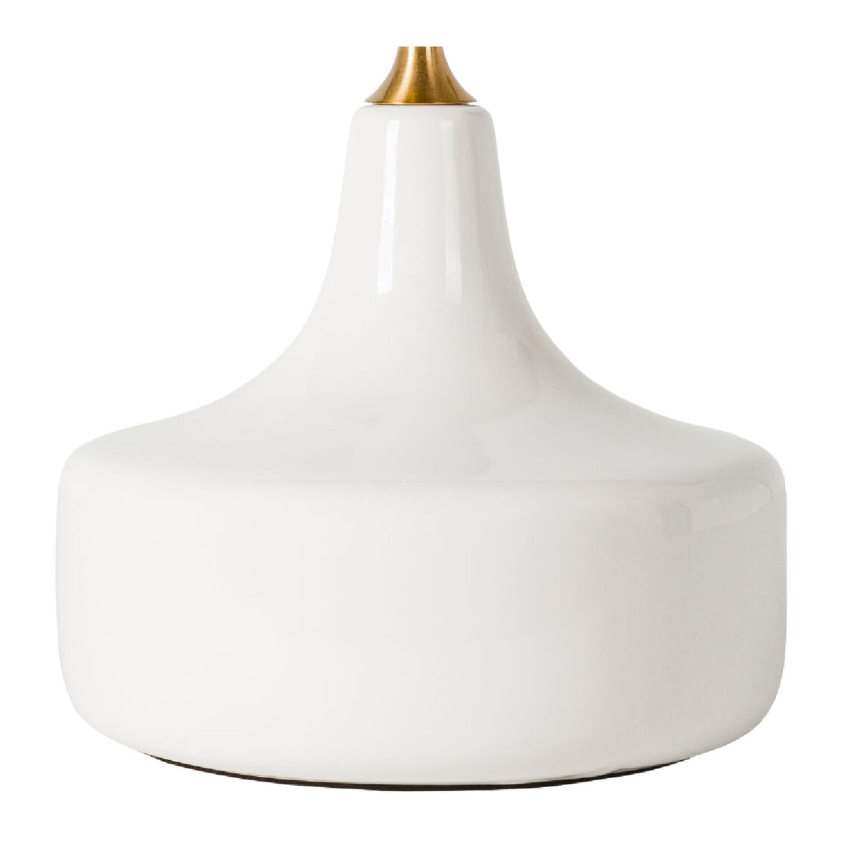 Modern European furniture - Drum Linen Ceramic Table Lamp - www.oroa.com