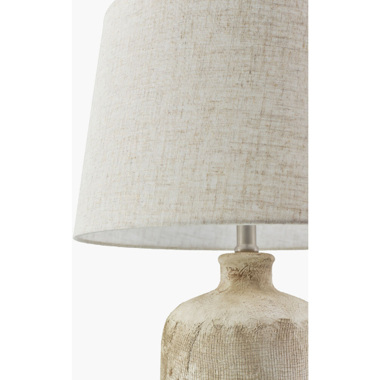 Modern European furniture - Gray Ceramic Table Lamp - www.oroa.com