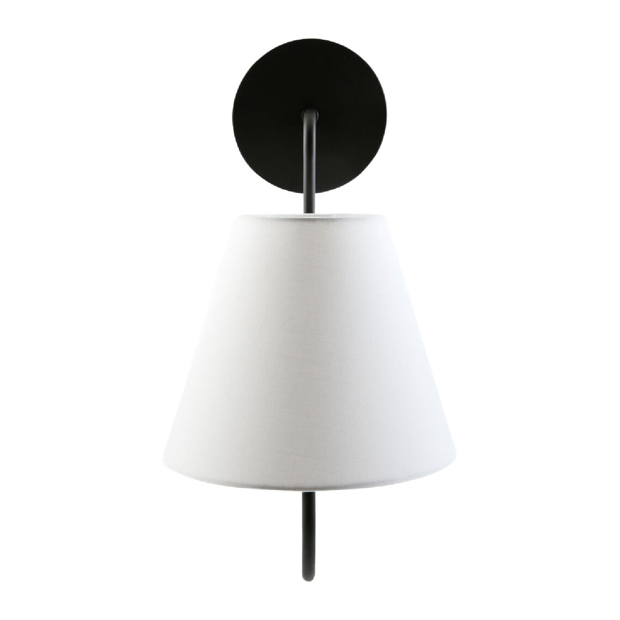 Modern European furniture - Linen Curved-Arm Wall Lamp - www.oroa.com