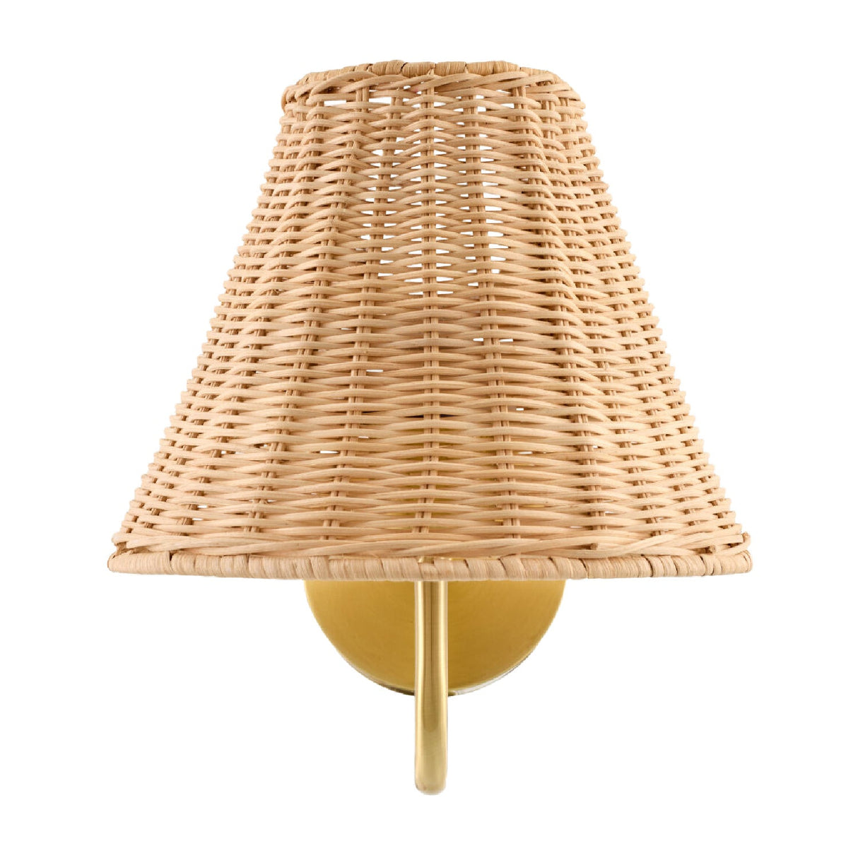 Modern European furniture - Rattan Shade Wall Lamp - www.oroa.com
