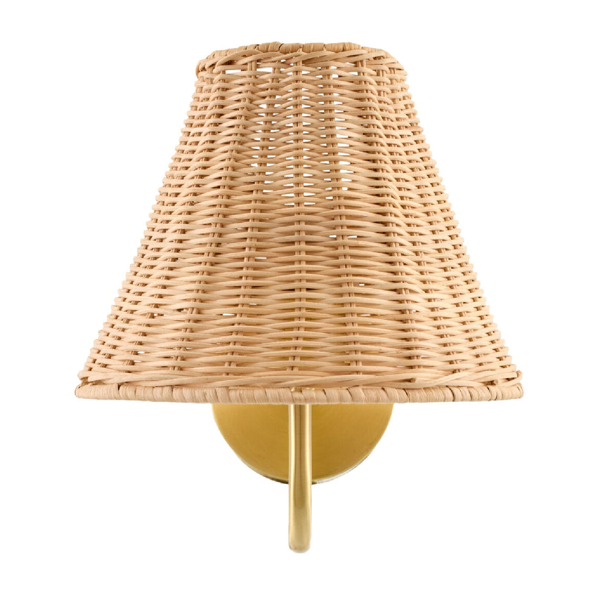 Modern European furniture - Rattan Shade Wall Lamp - www.oroa.com