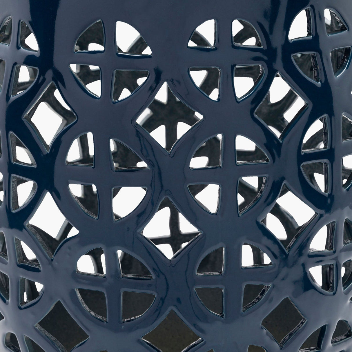 Modern European furniture - Openwork Ceramic Garden Stool - www.oroa.com