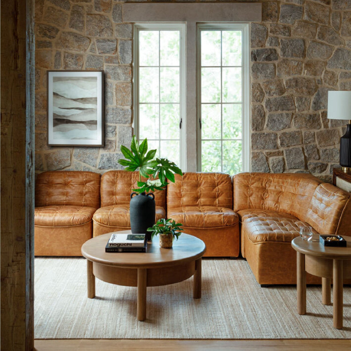 Modern European furniture - Tufted Modular Sofa - www.oroa.com