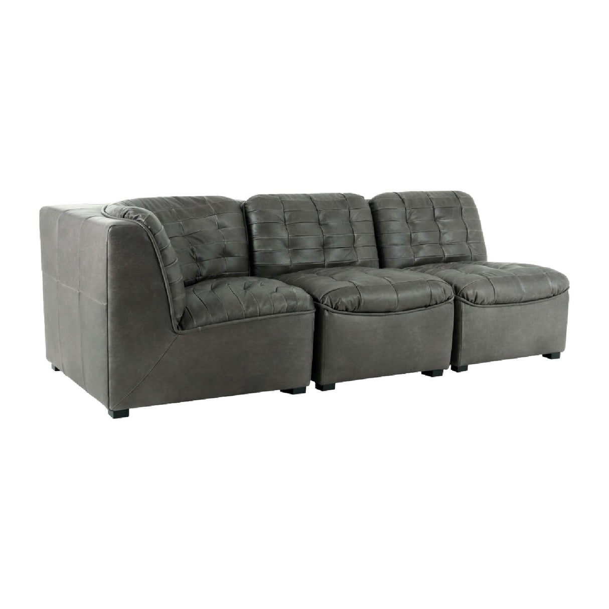 Modern European furniture - Tufted Modular Sofa - www.oroa.com