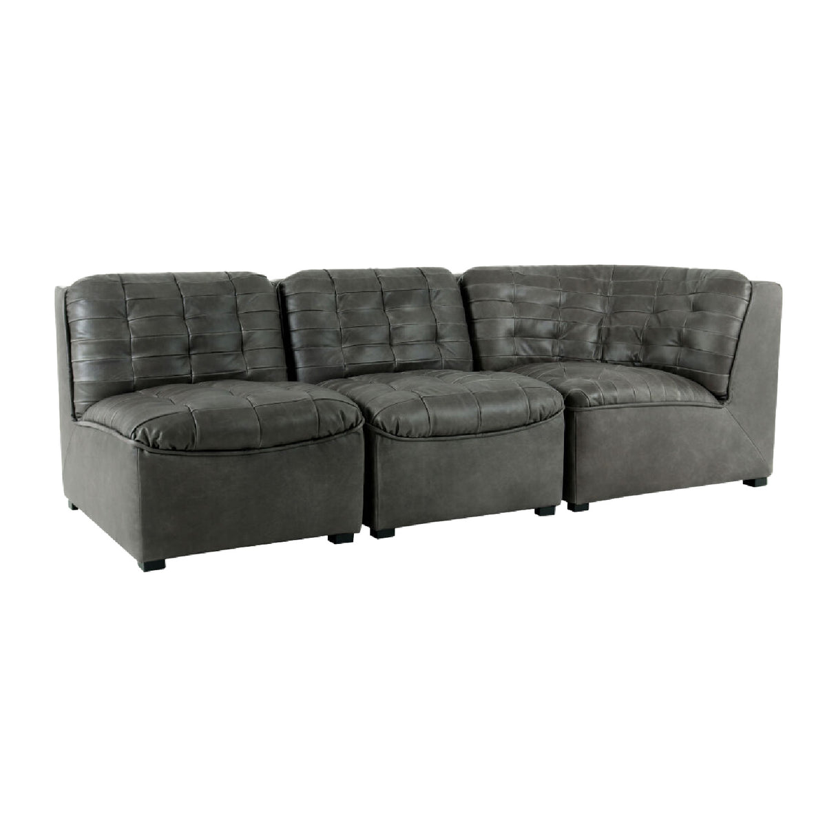 Modern European furniture - Tufted Modular Sofa - www.oroa.com | Oroa.com