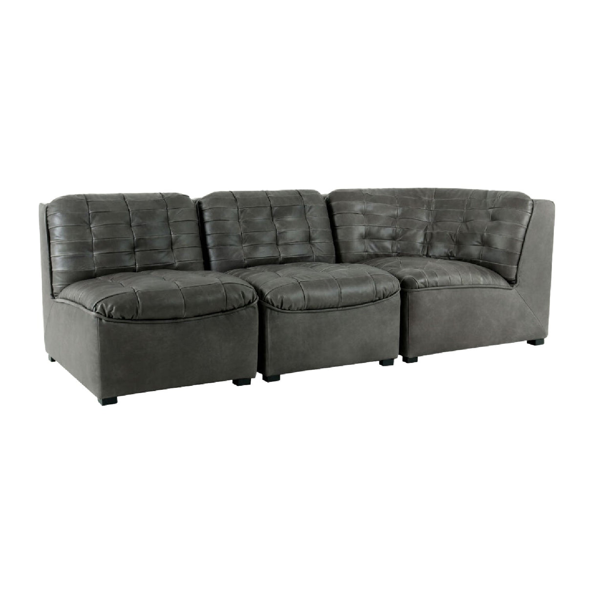 Modern European furniture - Tufted Modular Sofa - www.oroa.com