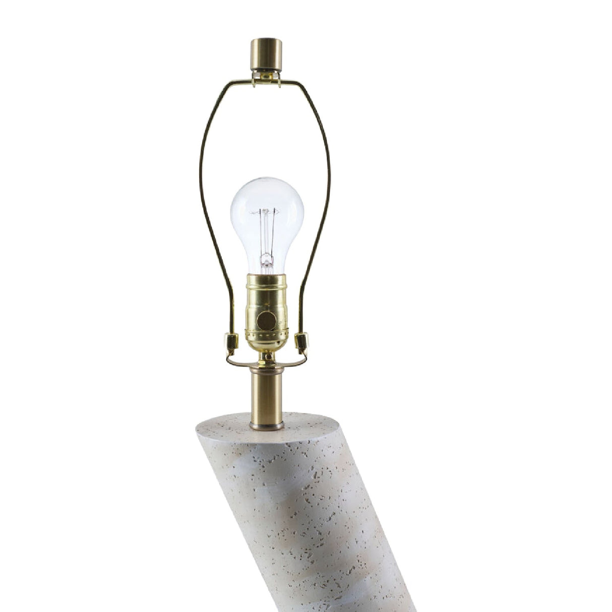 Modern European furniture - Tilted Tube Base Table Lamp - www.oroa.com