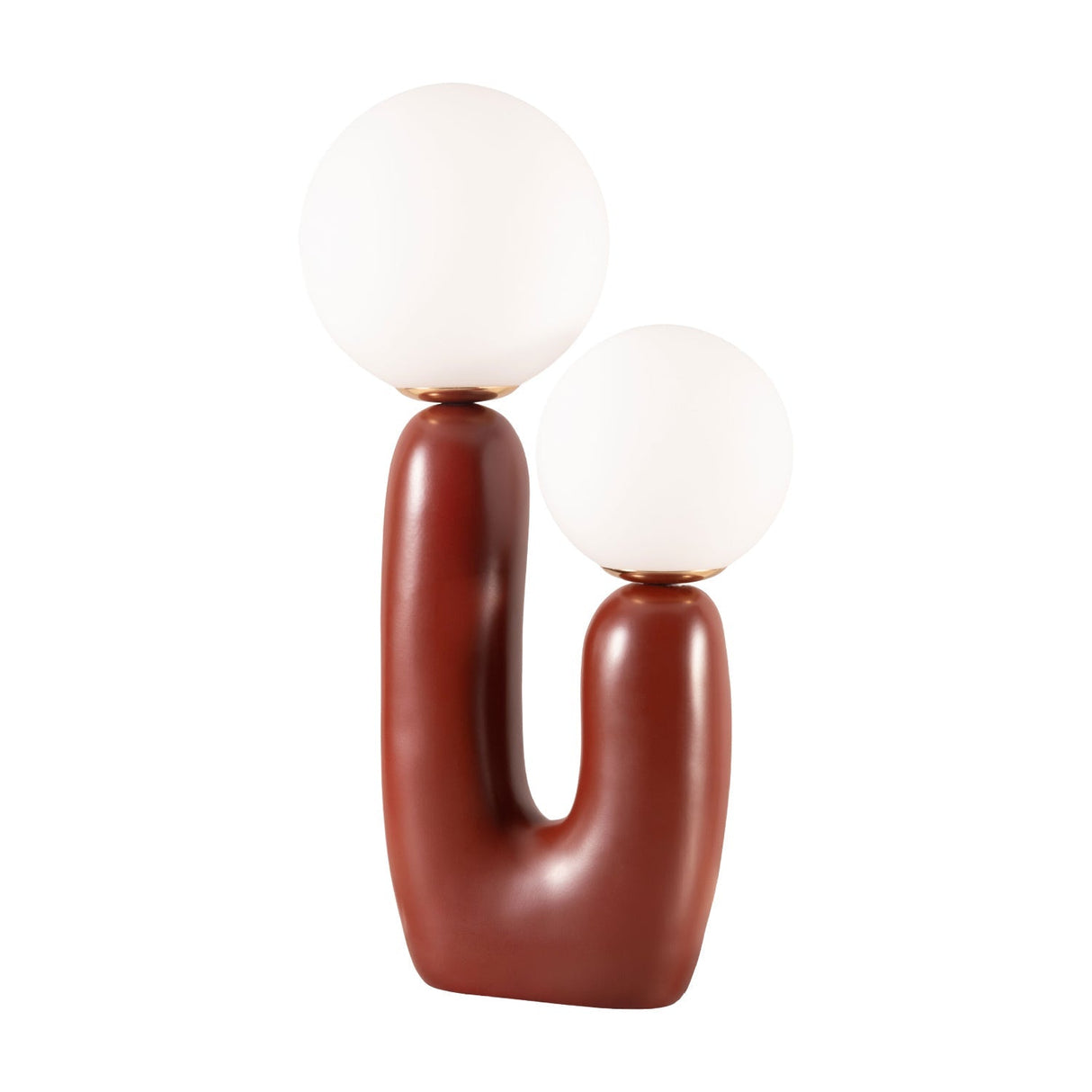 Modern European furniture - Double Round Glass Table Lamp S - www.oroa.com