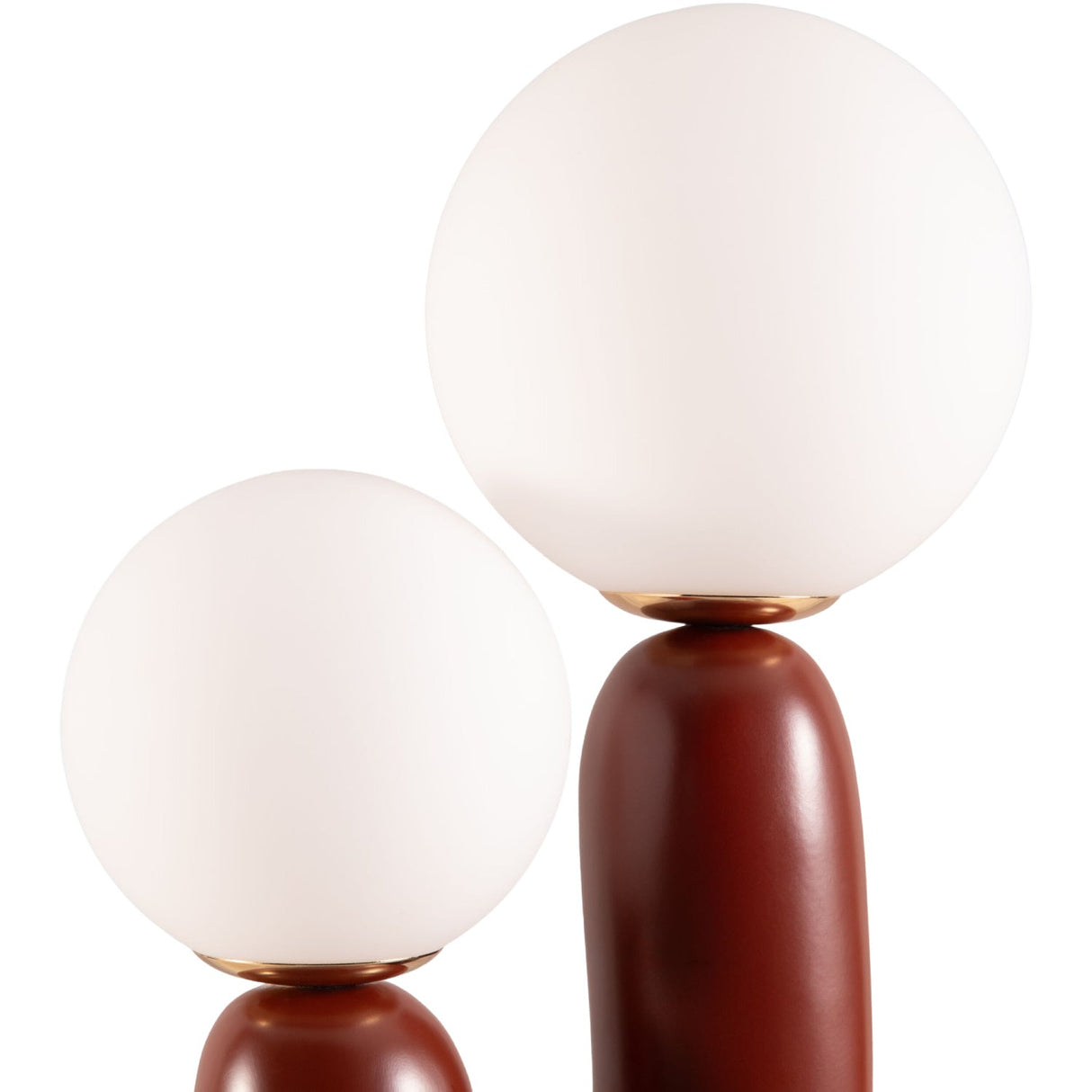 Modern European furniture - Double Round Glass Table Lamp S - www.oroa.com