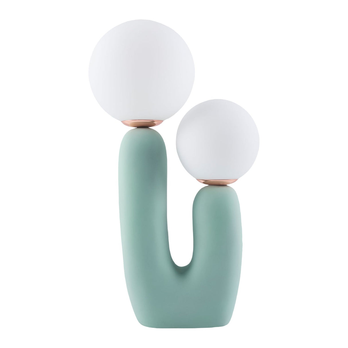 Modern European furniture - Double Round Glass Table Lamp S - www.oroa.com