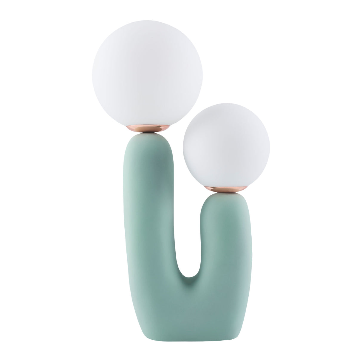 Modern European furniture - Double Round Glass Table Lamp S - www.oroa.com | Oroa.com