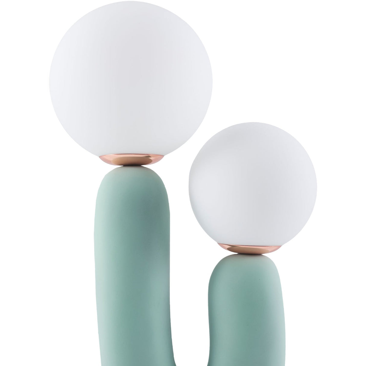 Modern European furniture - Double Round Glass Table Lamp S - www.oroa.com
