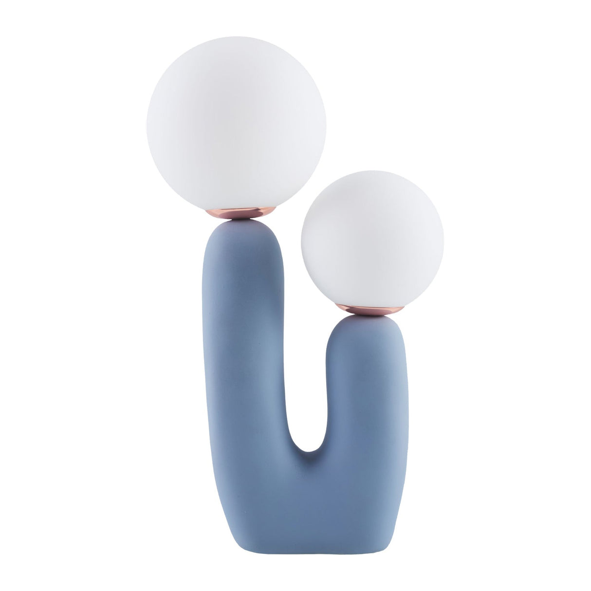 Modern European furniture - Double Round Glass Table Lamp S - www.oroa.com