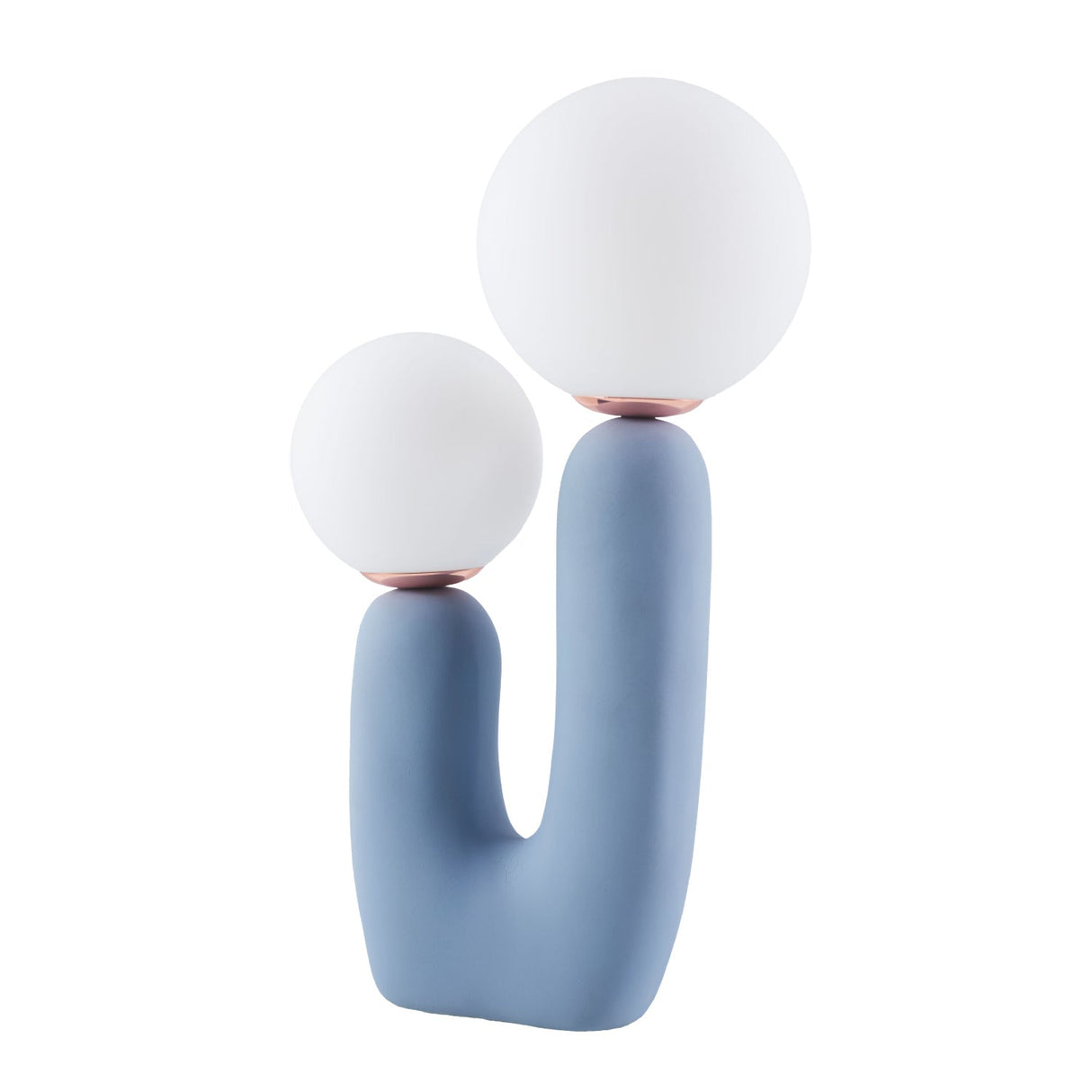 Modern European furniture - Double Round Glass Table Lamp S - www.oroa.com