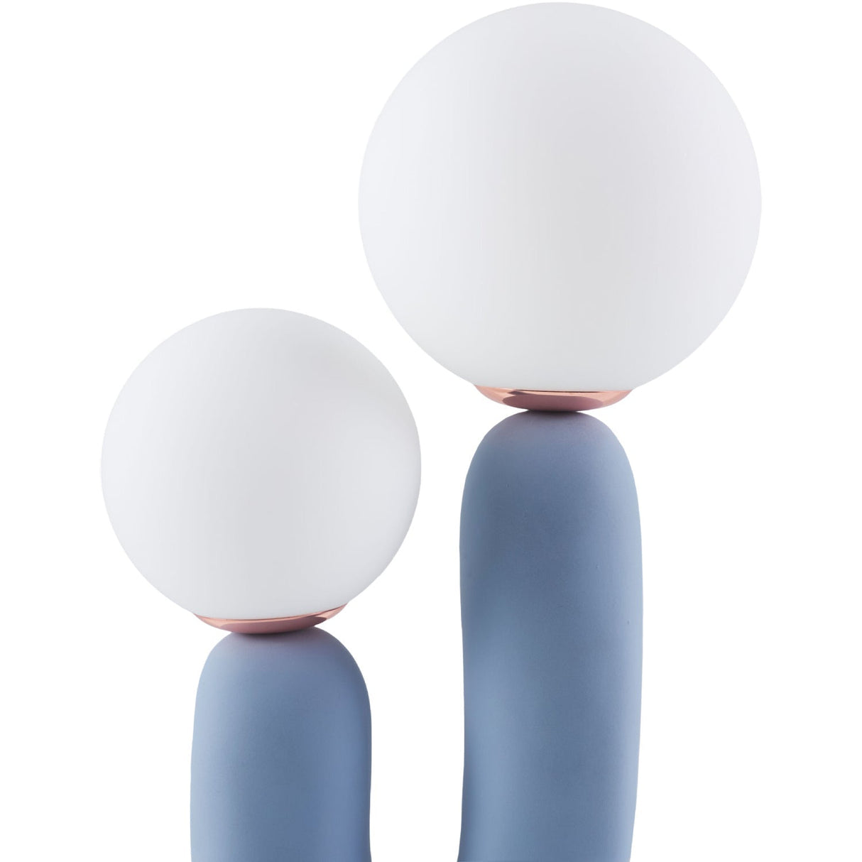 Modern European furniture - Double Round Glass Table Lamp S - www.oroa.com
