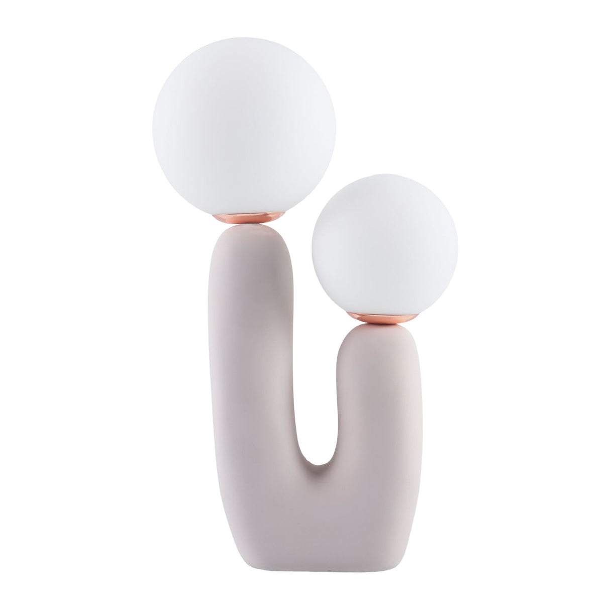 Modern European furniture - Double Round Glass Table Lamp S - www.oroa.com