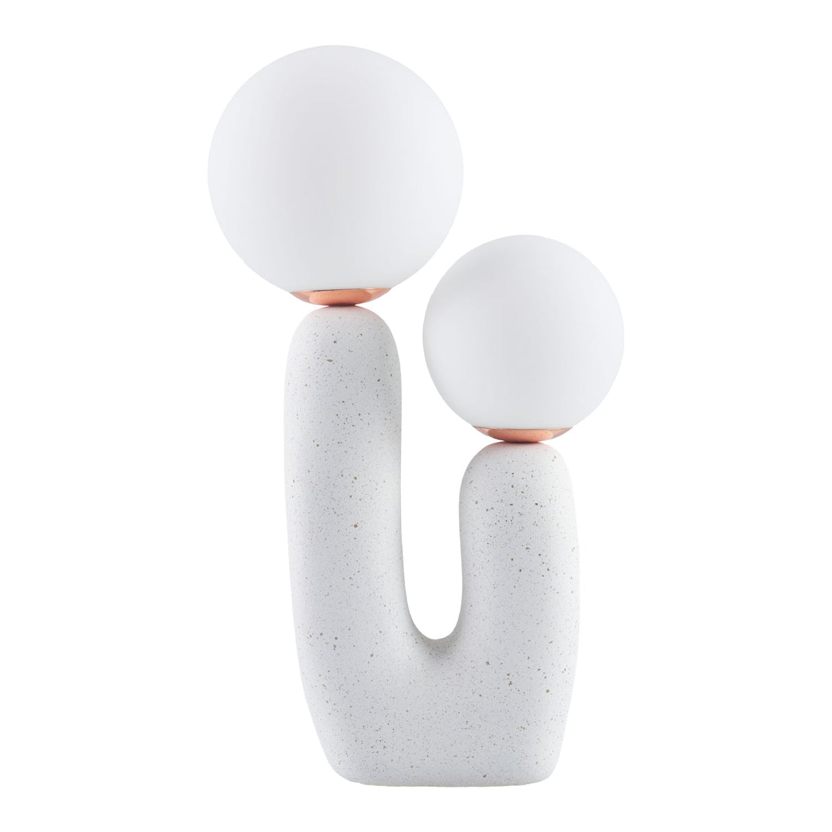 Modern European furniture - Double Round Glass Table Lamp S - www.oroa.com