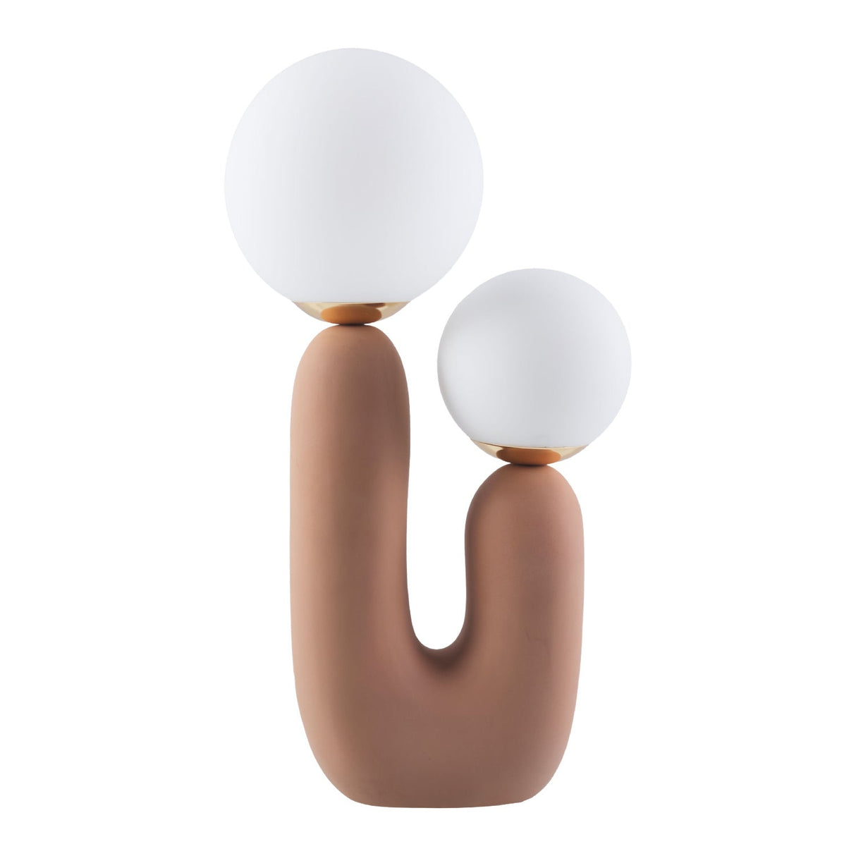 Modern European furniture - Double Round Glass Table Lamp L - www.oroa.com