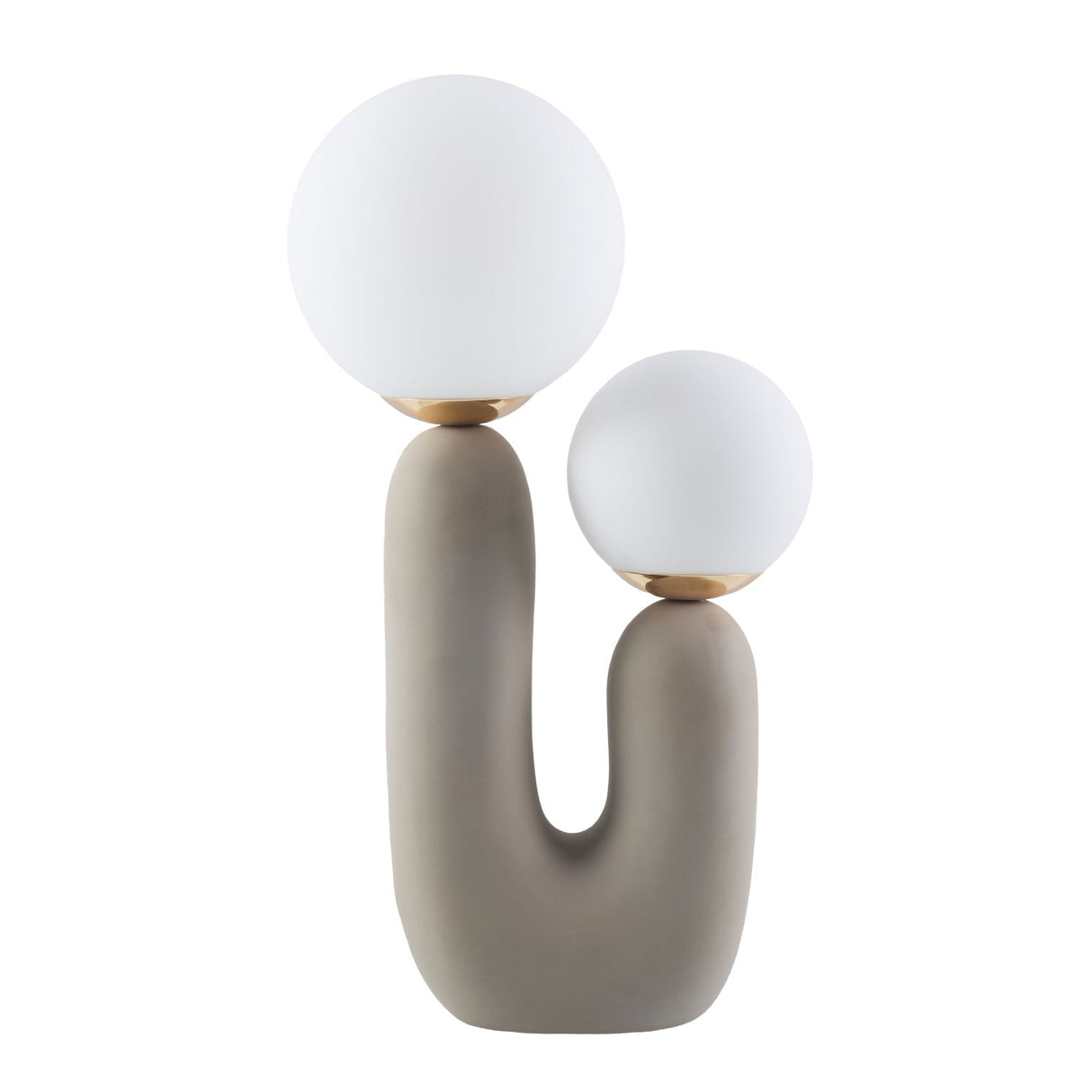Modern European furniture - Double Round Glass Table Lamp L - www.oroa.com