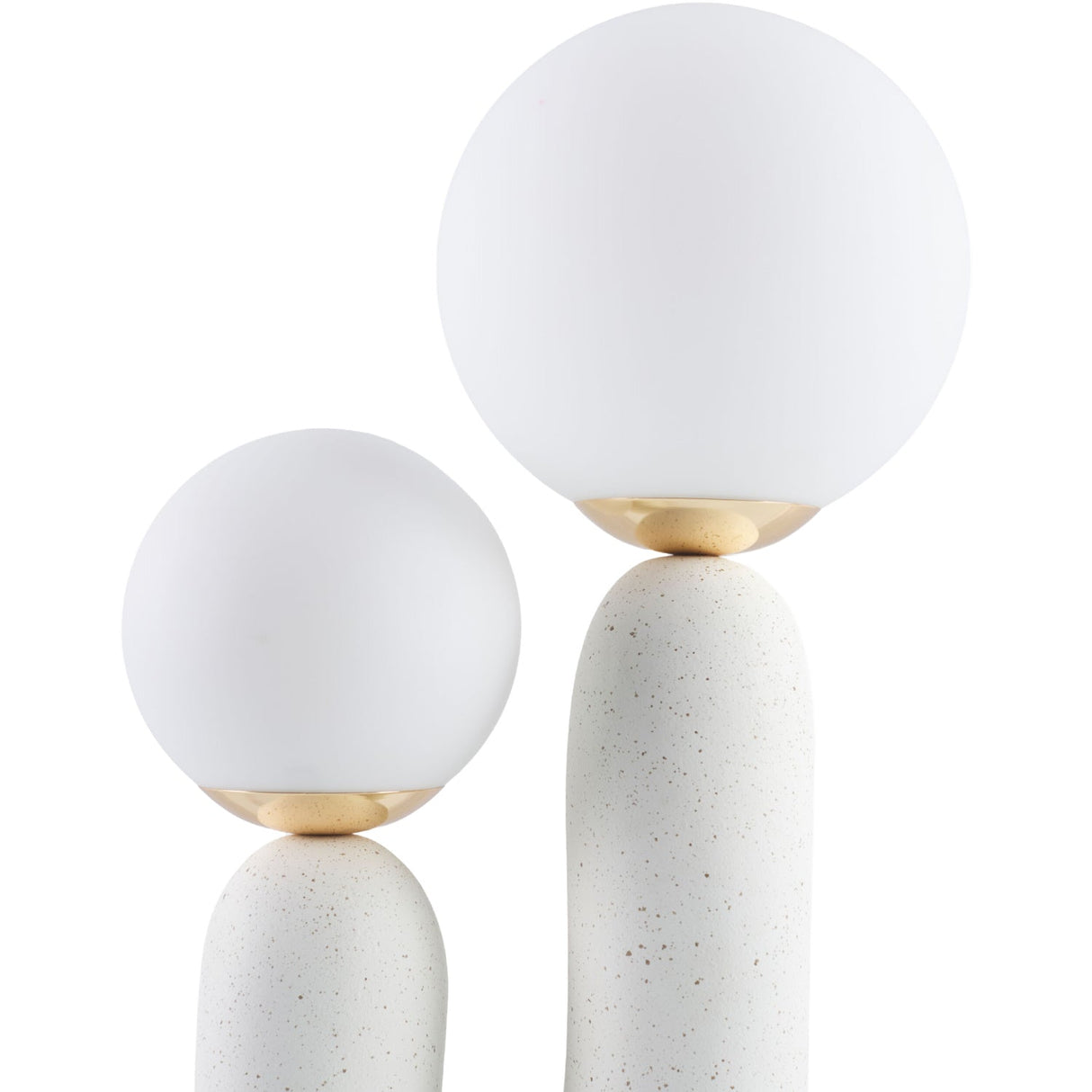Modern European furniture - Double Round Glass Table Lamp L - www.oroa.com
