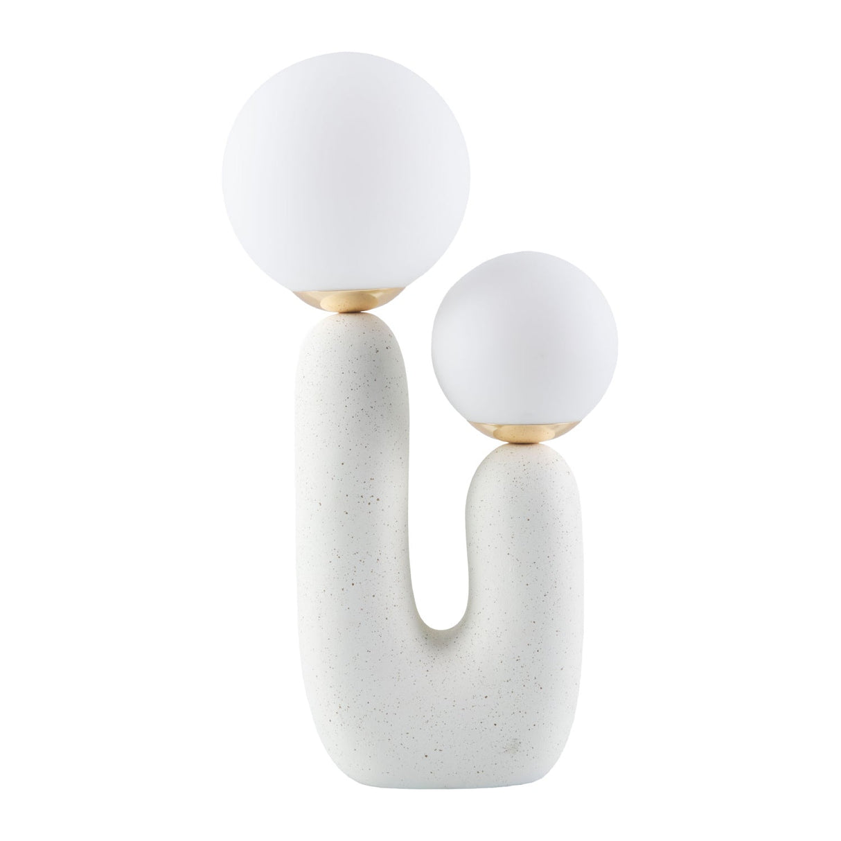 Modern European furniture - Double Round Glass Table Lamp L - www.oroa.com