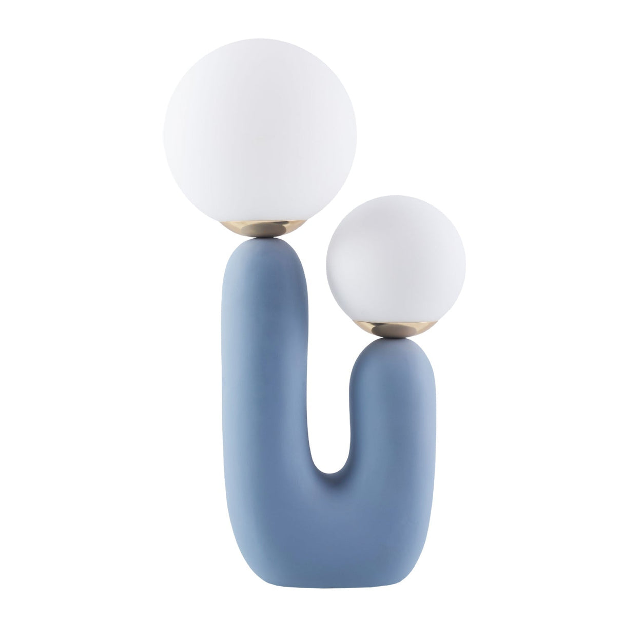 Modern European furniture - Double Round Glass Table Lamp L - www.oroa.com