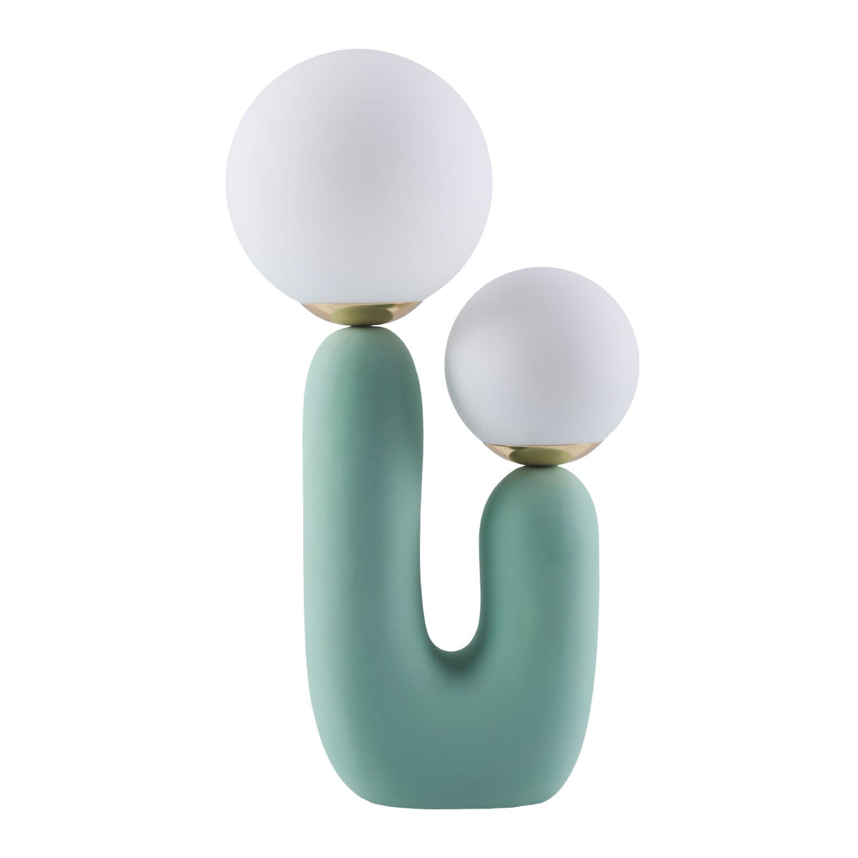 Modern European furniture - Double Round Glass Table Lamp L - www.oroa.com