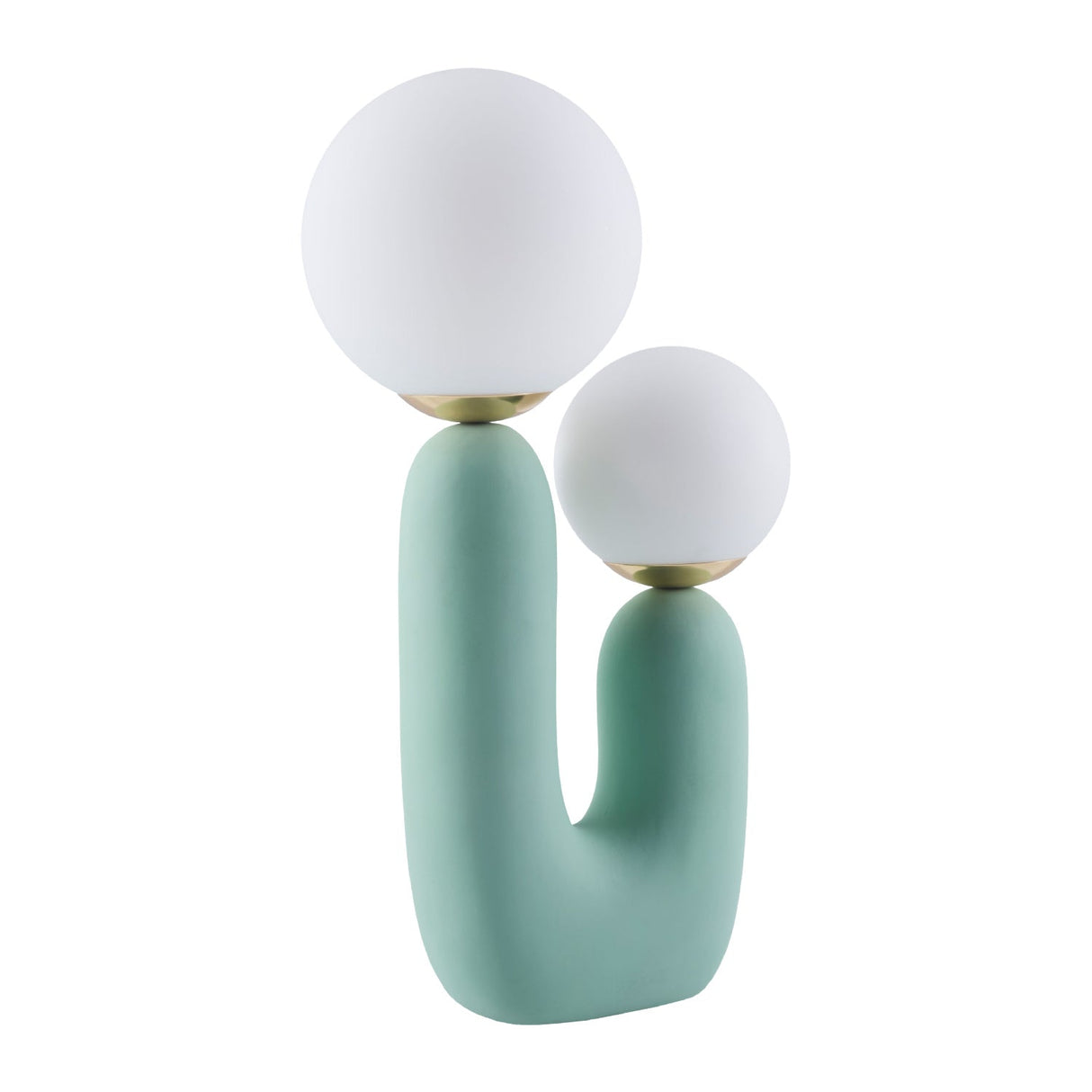 Modern European furniture - Double Round Glass Table Lamp L - www.oroa.com