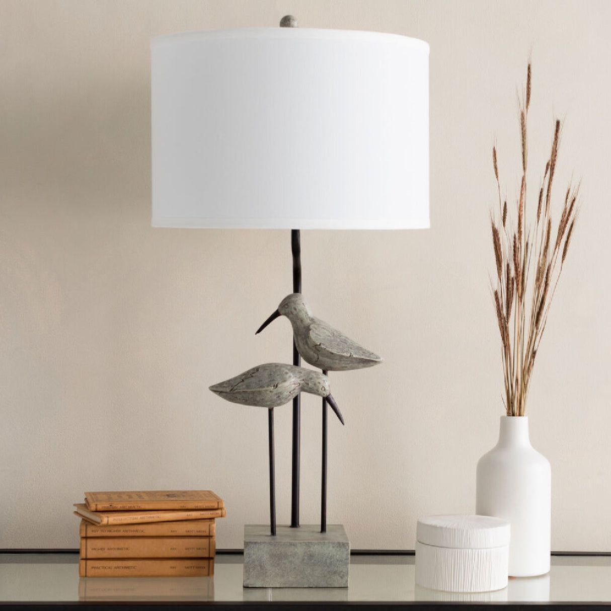 Modern European furniture - Bird Sculpture Accent Table Lamp - www.oroa.com