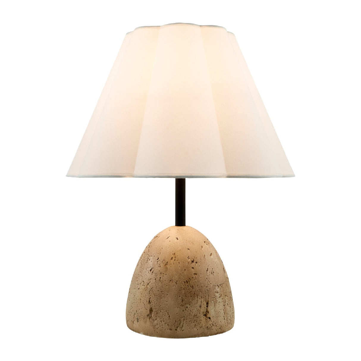 Modern European furniture - Brown Concrete Cotton Table Lamp - www.oroa.com