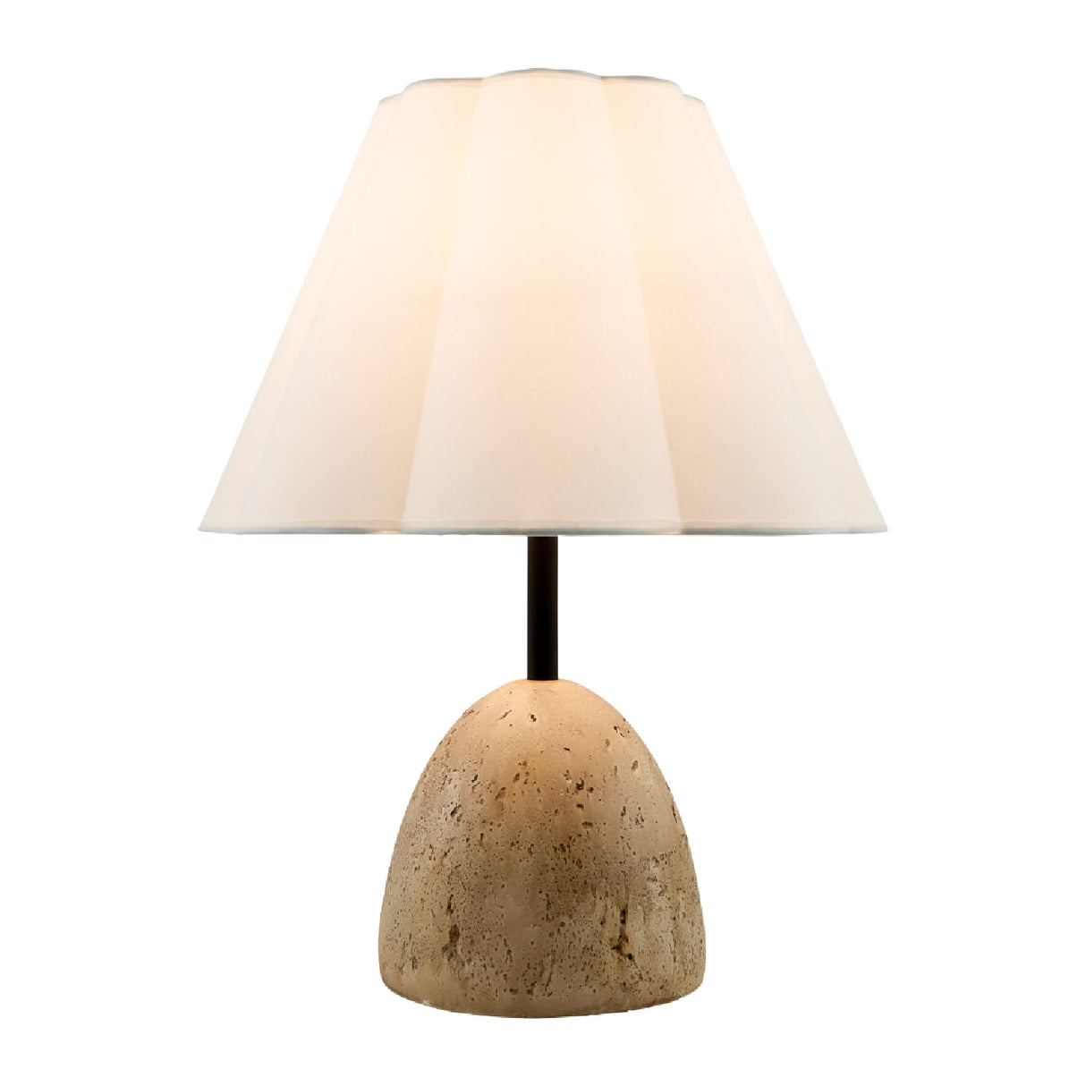 Modern European furniture - Brown Concrete Cotton Table Lamp - www.oroa.com