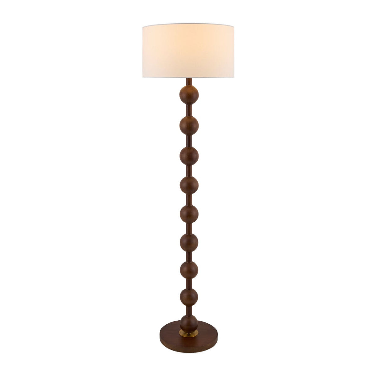 Modern European furniture - Wood Veneer Accent Floor Lamp - www.oroa.com