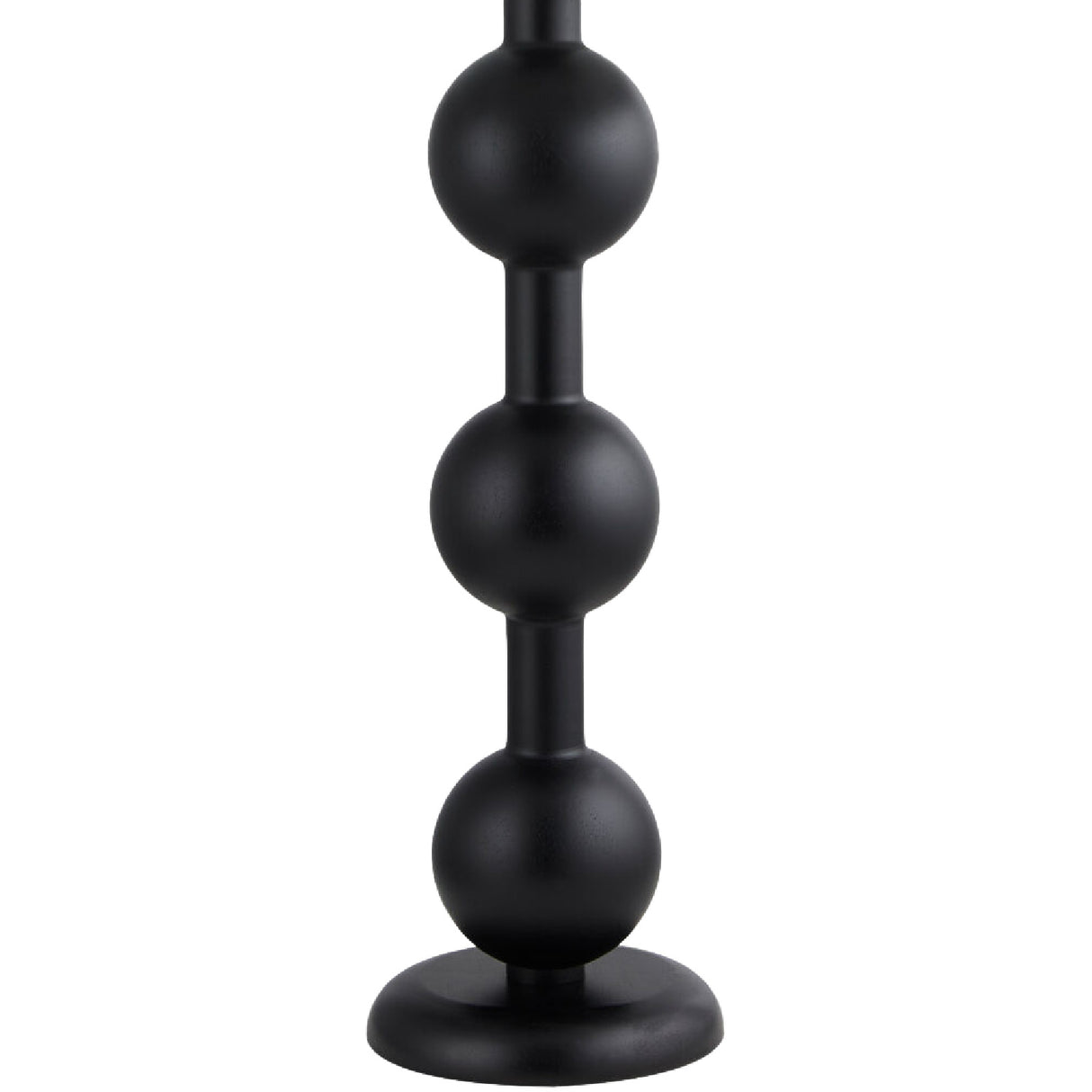 Modern European furniture - Triple Orb Rubberwood Table Lamp - www.oroa.com