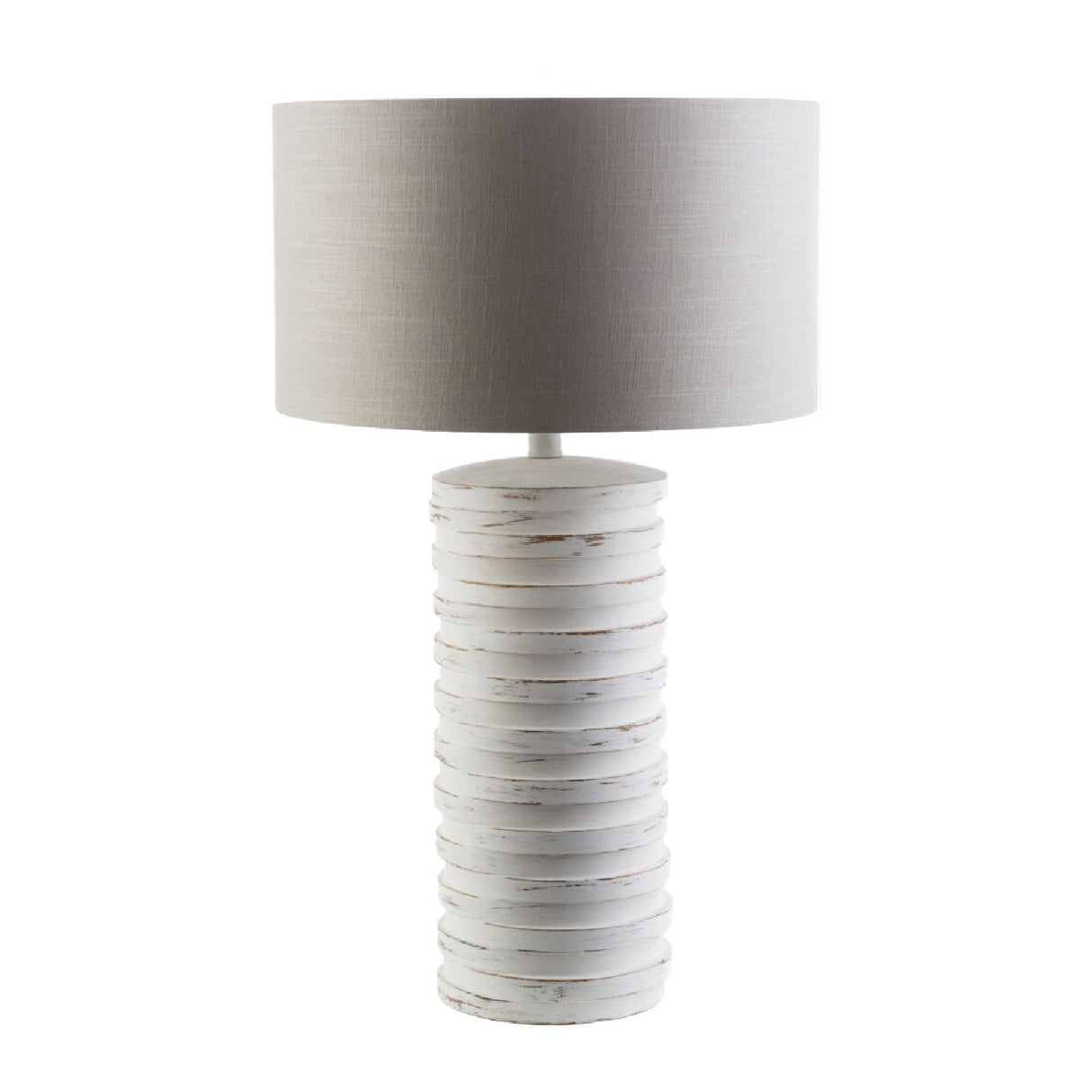 Modern European furniture - Distressed Finish Accent Table Lamp - www.oroa.com