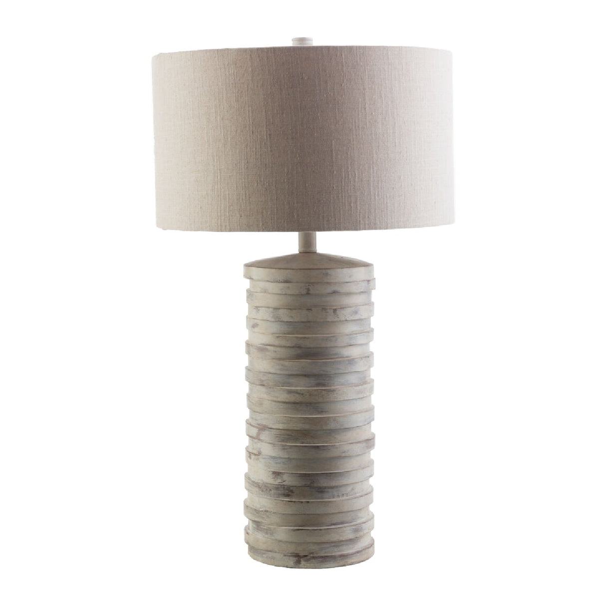 Modern European furniture - Distressed Finish Accent Table Lamp - www.oroa.com