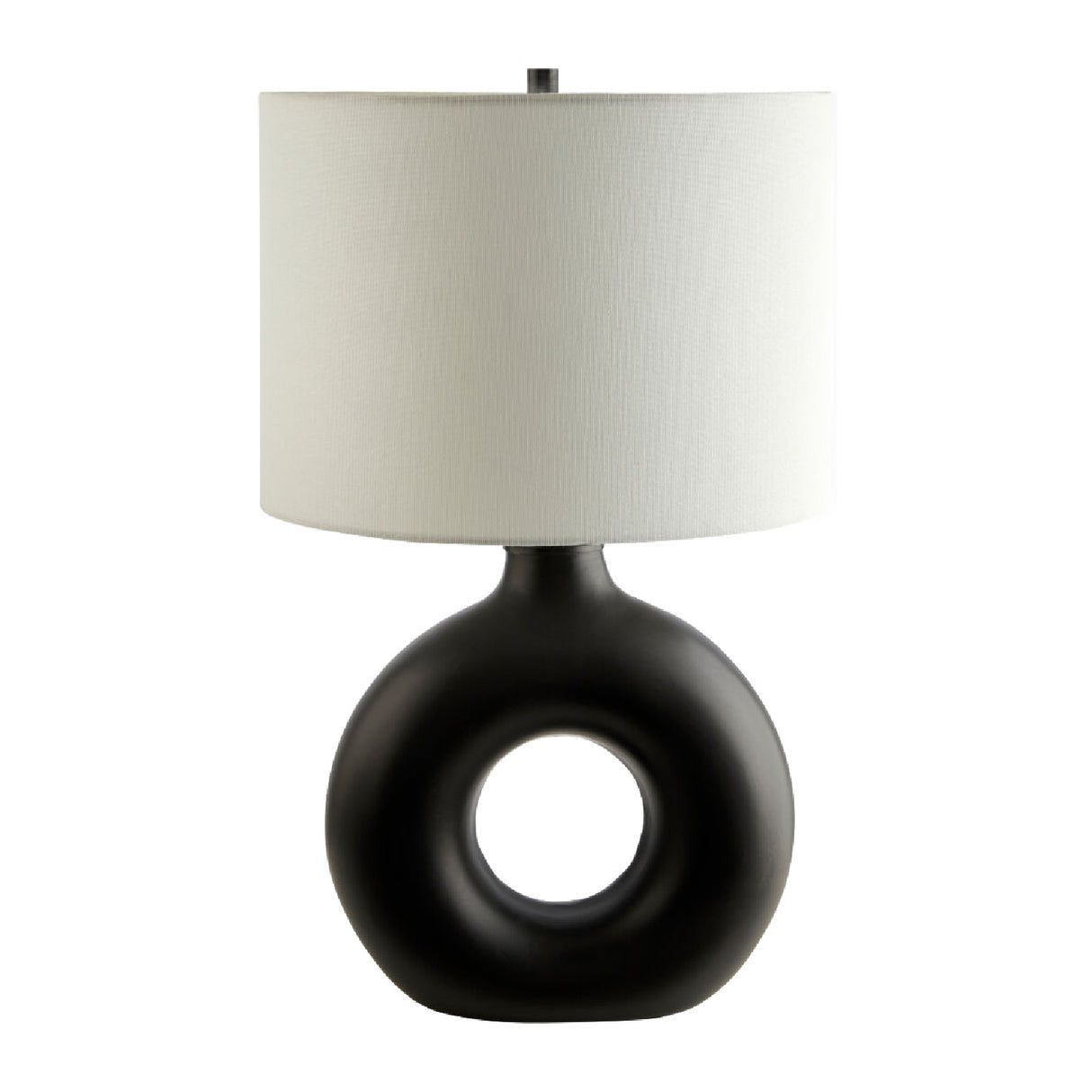 Modern European furniture - Ceramic Ring Accent Table Lamp - www.oroa.com