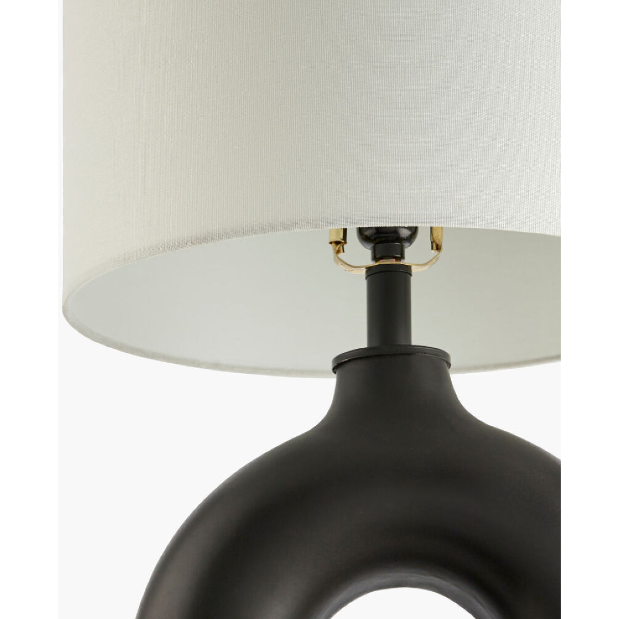 Modern European furniture - Ceramic Ring Accent Table Lamp - www.oroa.com