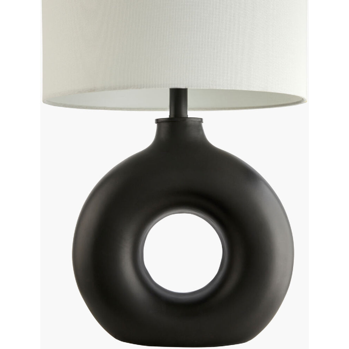 Modern European furniture - Ceramic Ring Accent Table Lamp - www.oroa.com