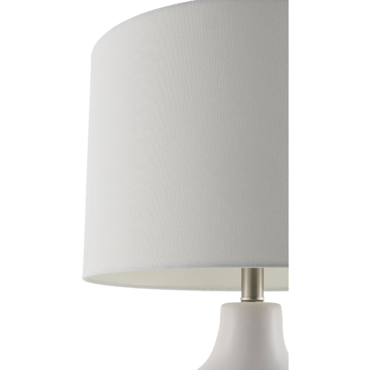 Modern European furniture - Cotton Shade Arched Table Lamp - www.oroa.com