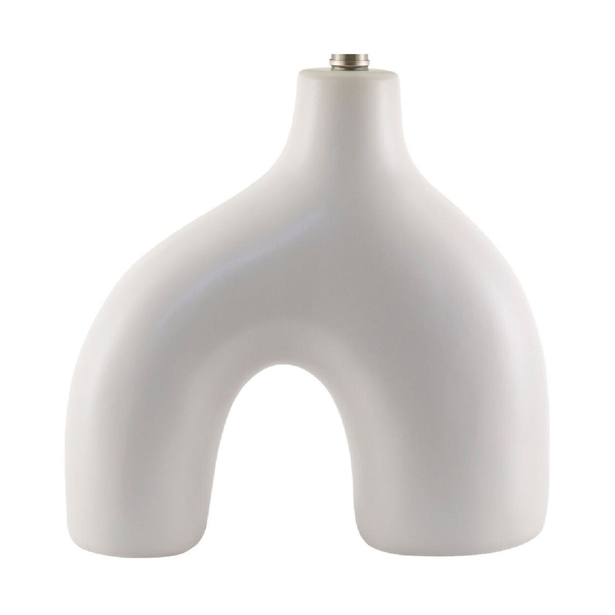 Modern European furniture - Cotton Shade Arched Table Lamp - www.oroa.com