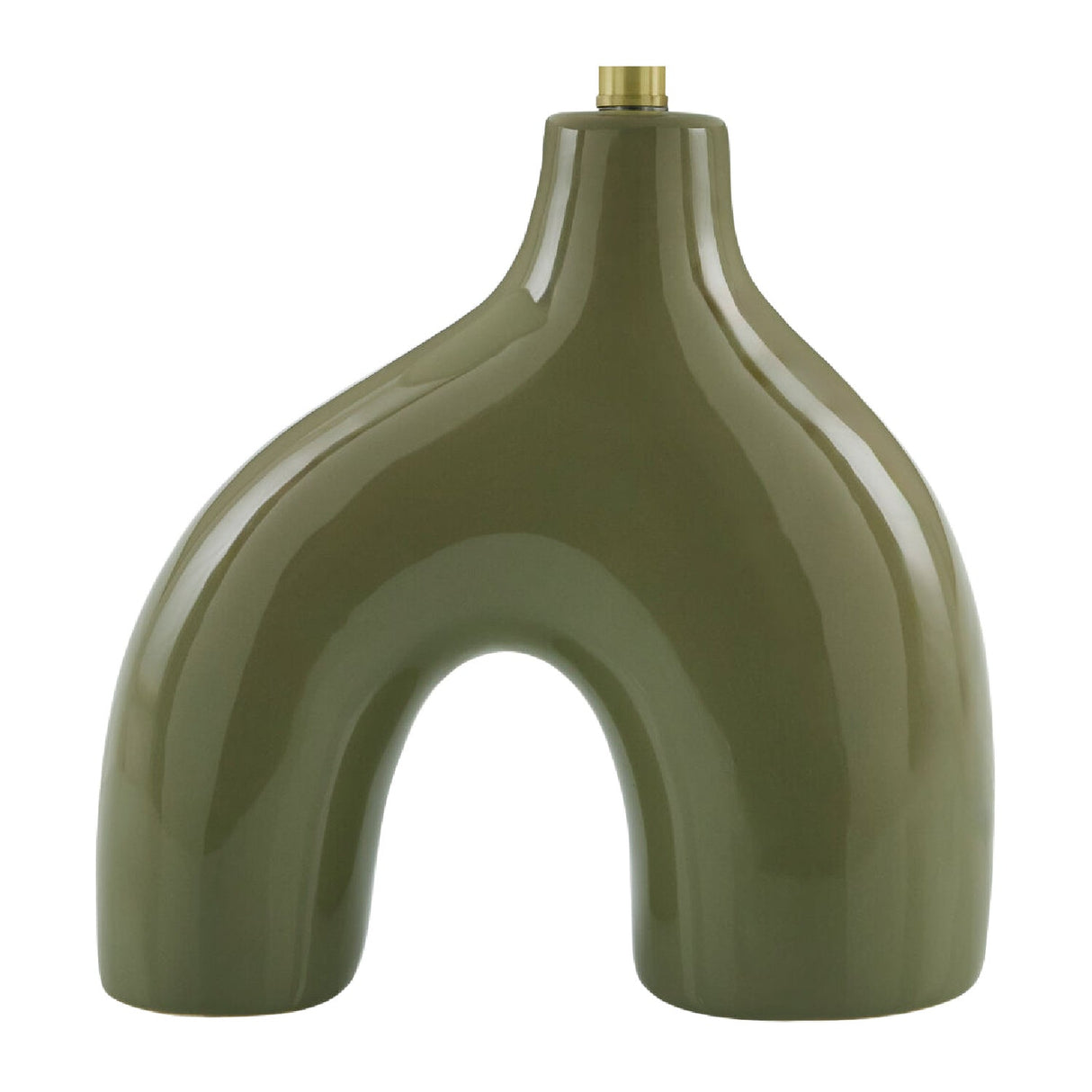 Modern European furniture - Cotton Shade Arched Table Lamp - www.oroa.com